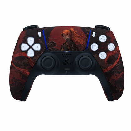 Custom PS5 Controller - Renji Abarai Crimson | Rush Controller