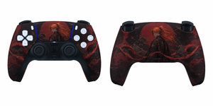 Custom PS5 Controller - Renji Abarai Crimson | Rush Controller