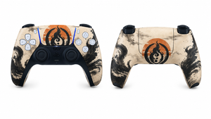 Custom PS5 Controller - Bleach Inspired Flame Crest | Rush Controller