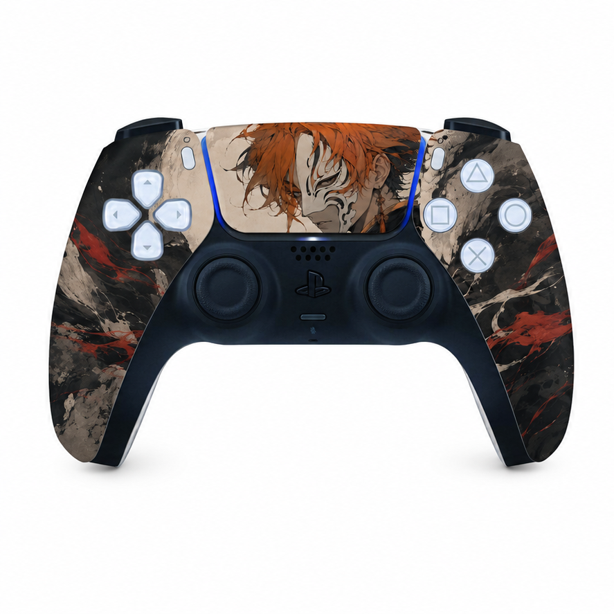 Custom PS5 Controller - Hollow Ichigo Mask | Rush Controller