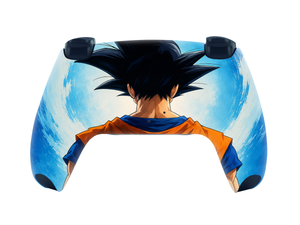 Custom PS5 Controller - Goku Blue Aura | Rush Controller