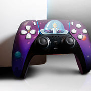 Rick & Morty PS5 Custom Design Modded Front design