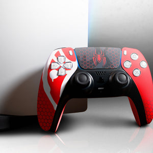 Spiderman Morales PS5 Custom Design Modded Front design