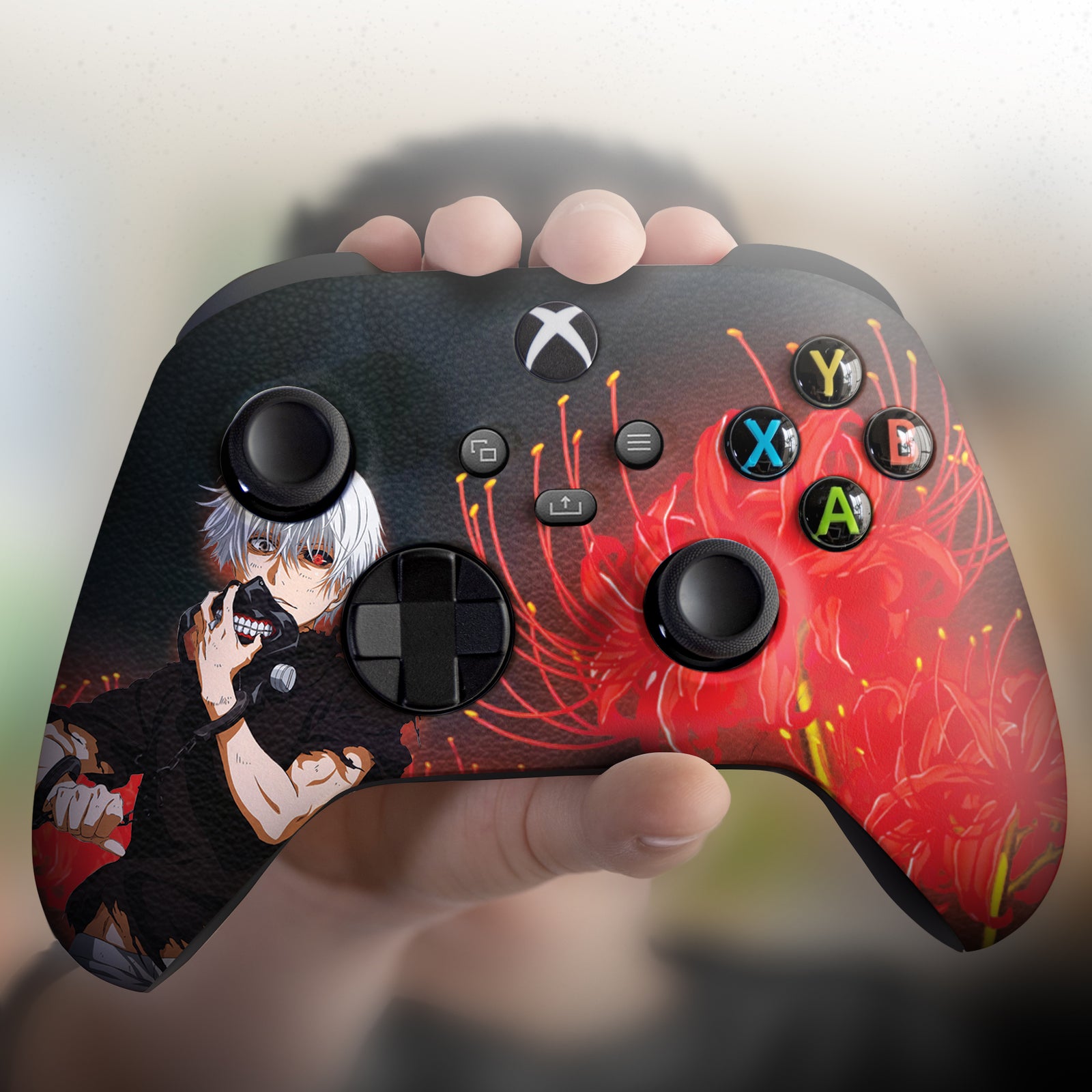 Custom Xbox Controller - Tokyo Ghoul | Rush Controller Modded Front Print Only