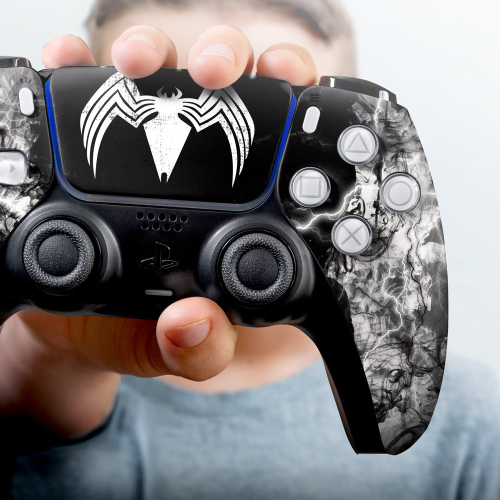 Custom PS5 Controller - Venom Design | Rush Controller Non-modded Front design