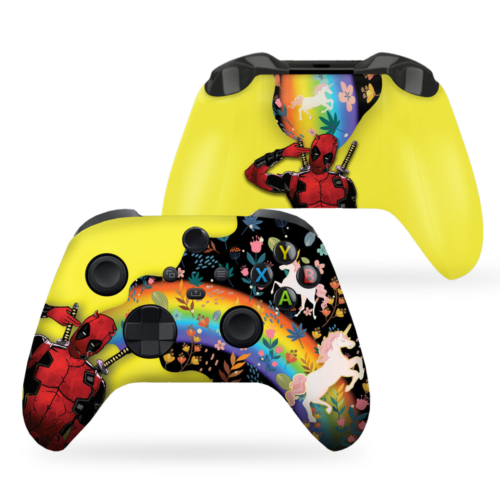 Custom Xbox Controller - Deadpool Unicorn | Rush Controller