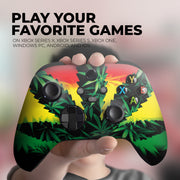 Green Weed Grass Xbox Series X/S Controller Modded Front Print Only
