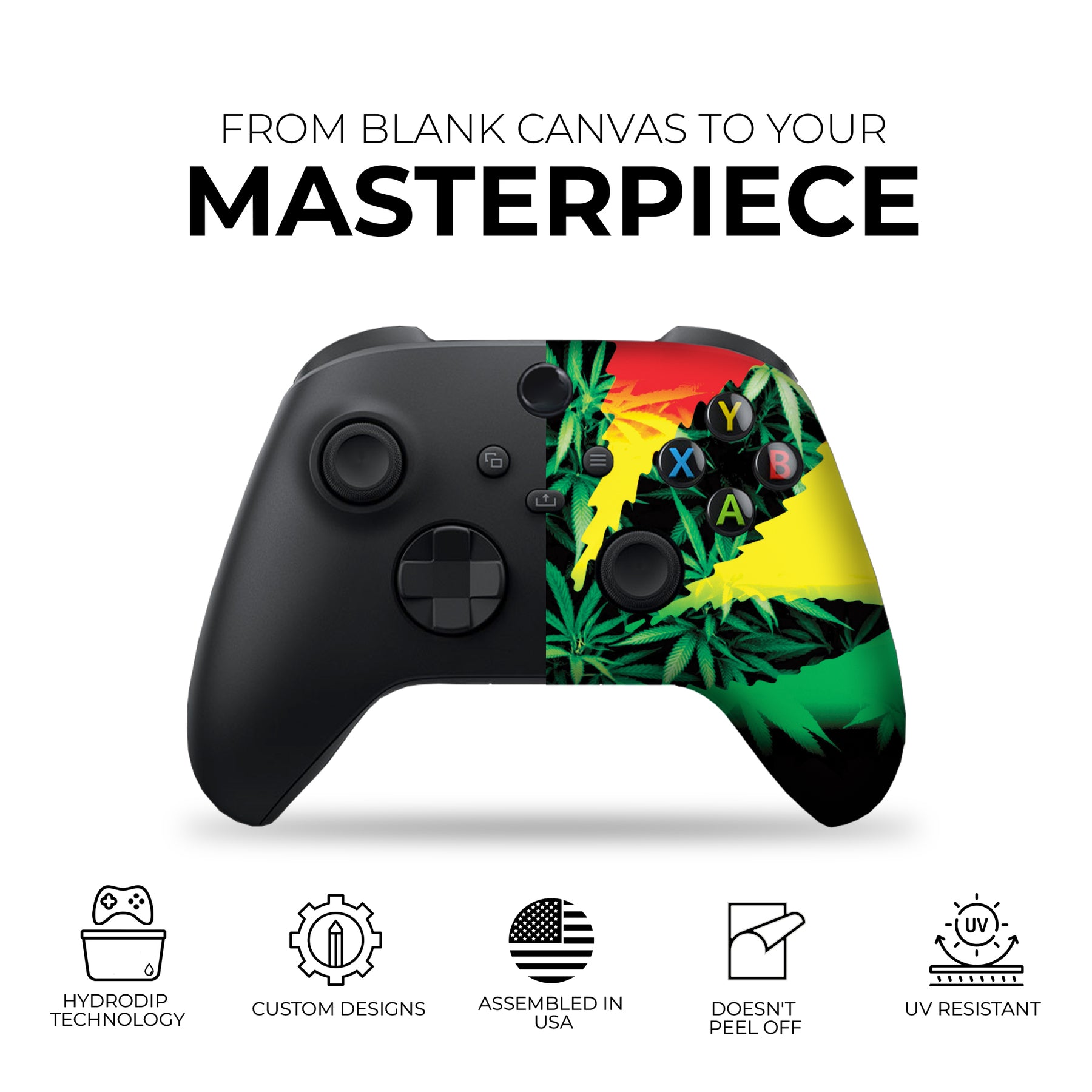 Green Weed Grass Xbox Series X/S Controller