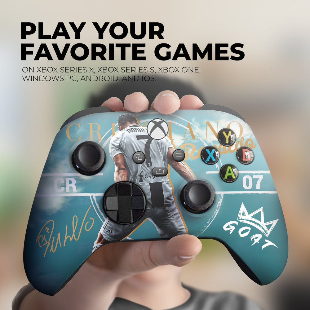 Custom Xbox Controller - Ronaldo | Rush Controller Modded Front Print Only
