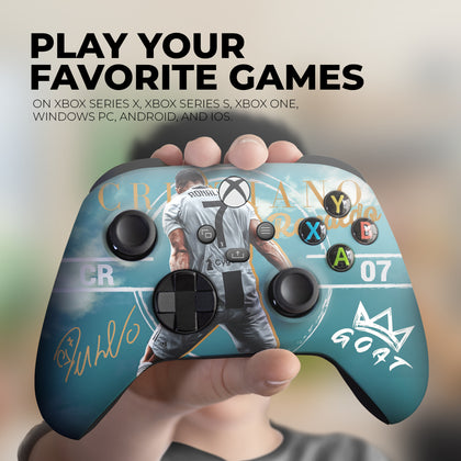 Custom Xbox Controller - Ronaldo | Rush Controller Modded Front Print Only