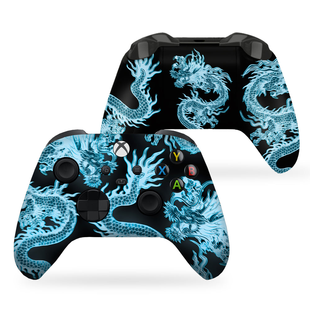 Custom Xbox Controller - Neon Dragon | Rush Controller