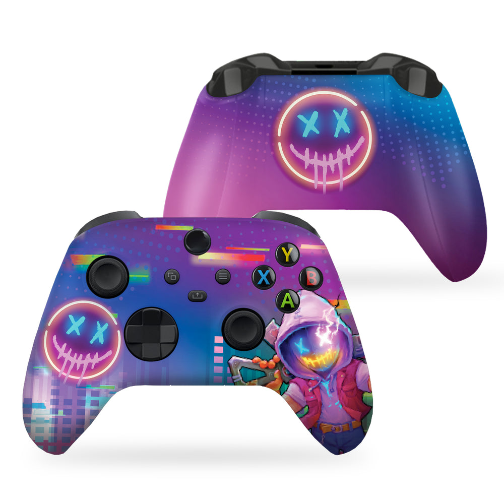 Custom Xbox Controller - Neon Abyss | Rush Controller