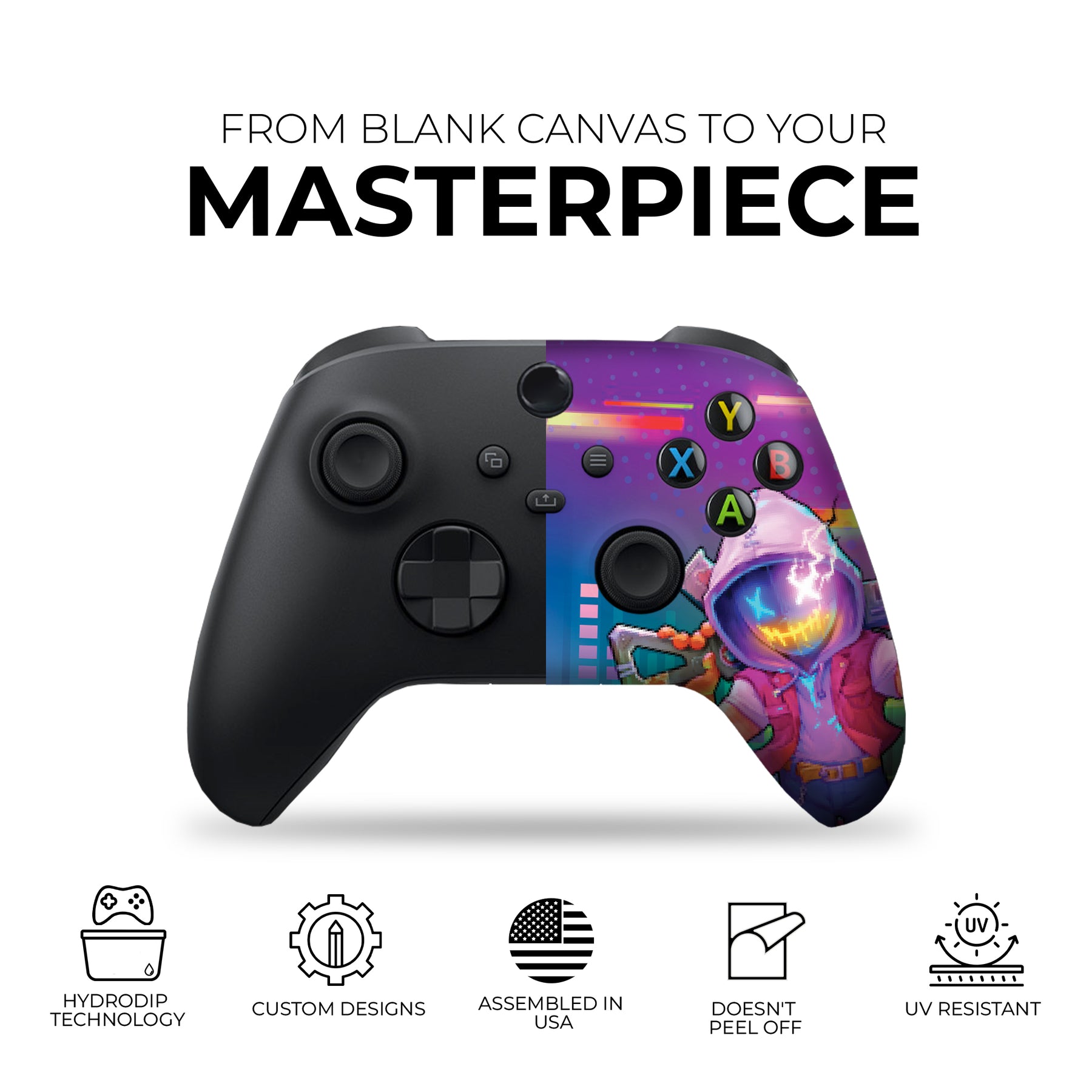 Neon Abyss Xbox Series X/S Controller