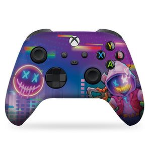 Neon Abyss Xbox Series X/S Controller Non- Modded Front Print Only