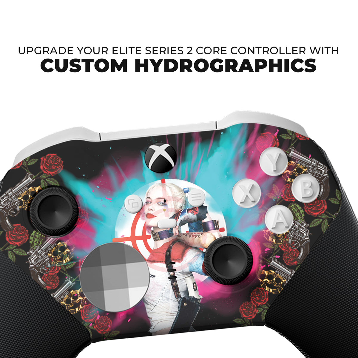 Xbox Elite Controller - Harley Quinn | Rush Controller CORE- Front Print Only