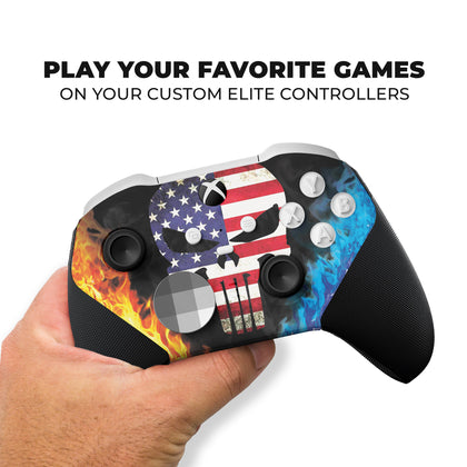 Xbox Elite Controller - American Warrior | Rush Controller CORE- Front Print Only