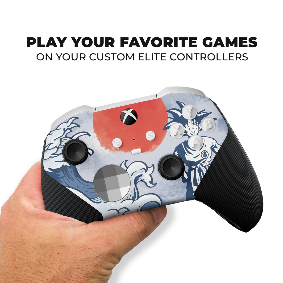 Xbox Elite Controller - Goku is Back | Rush Controller CORE- Front Print Only