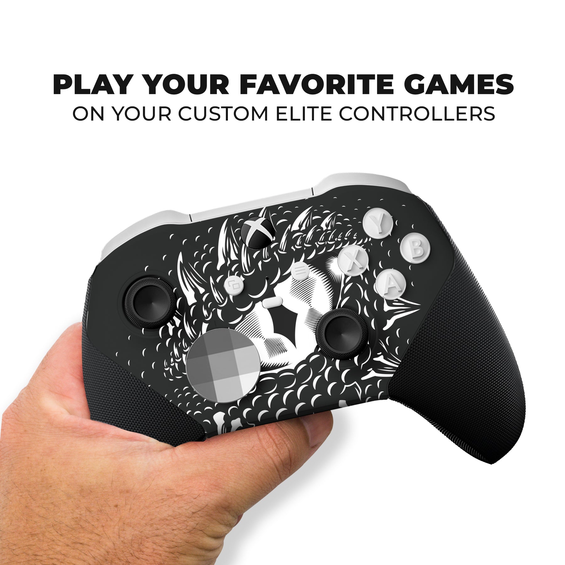 Dragon Eye Xbox Elite Core Custom Controller CORE- Front Print Only