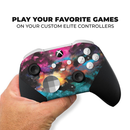 Xbox Elite Controller - Galaxy Design | Rush Controller CORE- Front Print Only