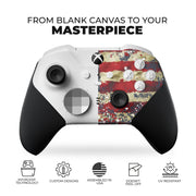 Tattered Flag Xbox Elite Core Custom Controller