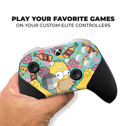 Xbox Elite Controller - Simpson Design | Rush Controller CORE- Front Print Only