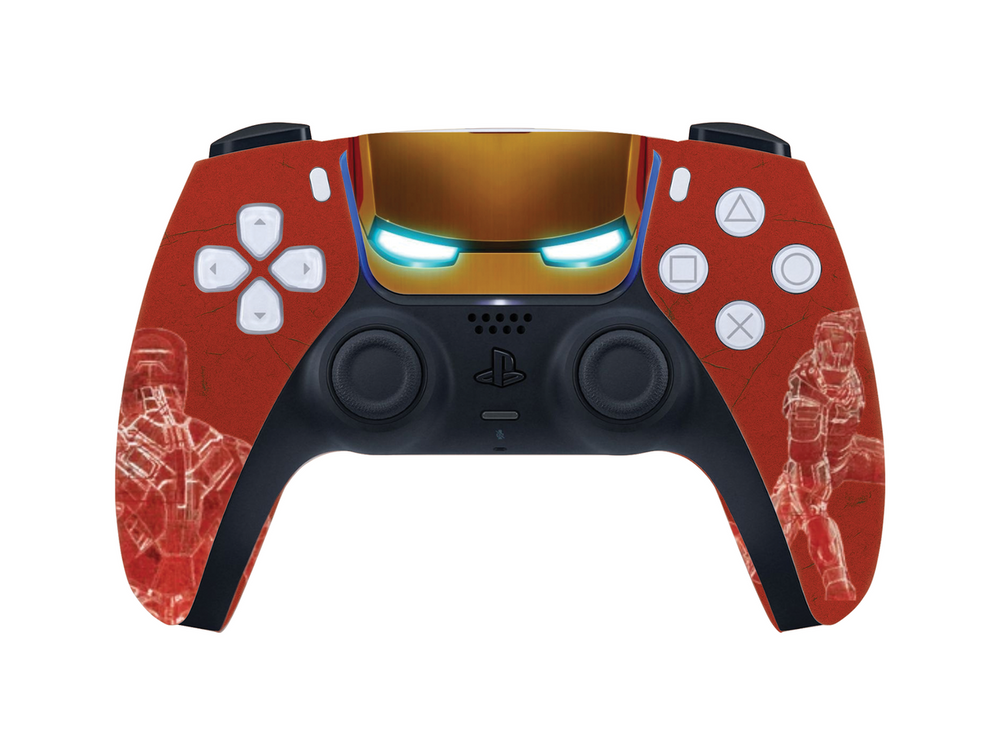 Custom PS5 Controller - Iron Man Mask | Rush Controller