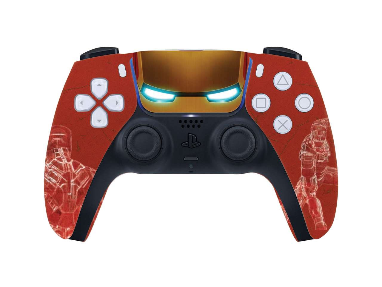 Custom PS5 Controller - Iron Man Mask | Rush Controller