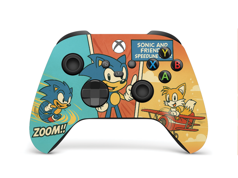 Custom Xbox Controller - Sonic Comics | Rush Controller